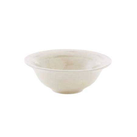 Belmont Crackle Ivory Cereal Bowl by Simon Pearce