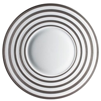J.L. Coquet - Hemisphere Platinum Stripe Dinner Plate