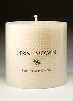 4.5" Connoisseur Pillar Candle by Perin-Mowen