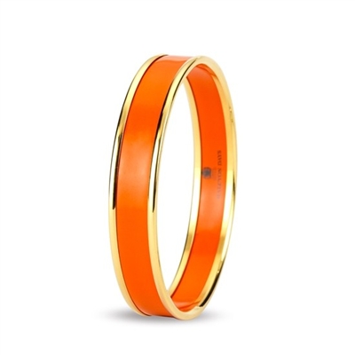 Orange Gold Bangle by Halcyon Days