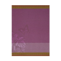 Jardin Des Papillons Hand Towel (Pair) by Le Jacquard Francais