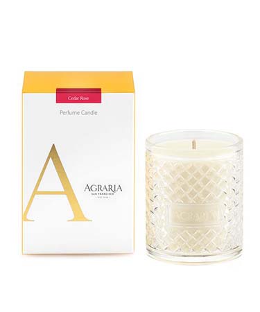 Agraria - Cedar Rose Perfume Candle