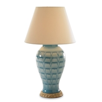 Turquoise Lamp by Bunny Williams Home