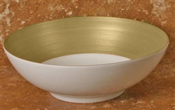 J.L. Coquet - Hemisphere Gold Small Soup/Cereal Bowl
