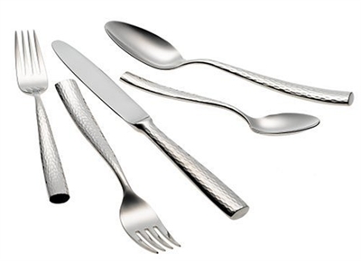 Ricci Flatware - Anvil 5-Piece Place Setting