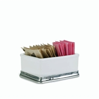 Convivio Sugar Packet Holder by Match Pewter