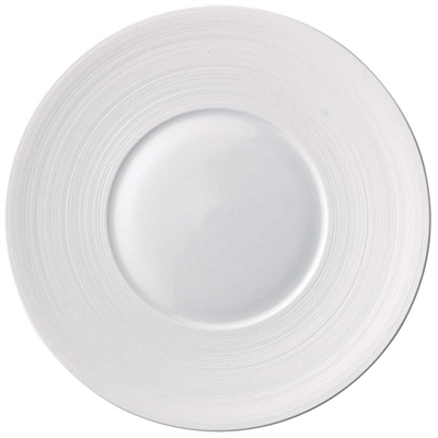 J.L. Coquet - Hemisphere White Plate 24CM