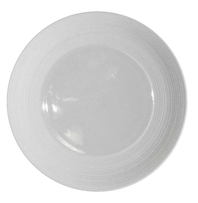 J.L. Coquet - Hemisphere White Asian Plate 15CM