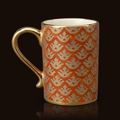 Canestrelli  - Orange Fortuny Mug by L'Objet