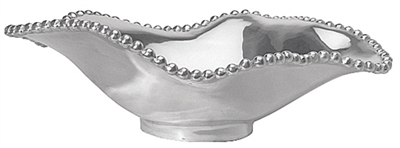 Pearled Wavy Bowl by Mariposa