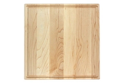 12" Square Wood Cutting Board by Maple Leaf at Home