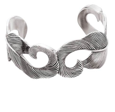 Mallard Feather Bracelet - Sterling Silver by Grainger McKoy