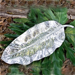 Garden Zebra Leaf Platter (Large) by Beatriz Ball