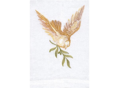 Anali - Dove White Guest Towel