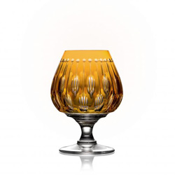 Varga Crystal - Renaissance Amber Grand Brandy Glass