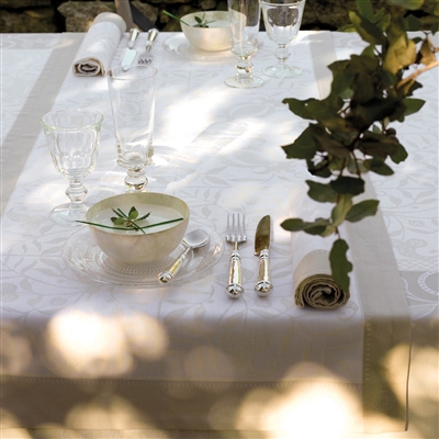 Le Jacquard Francais - Venezia Ivoire Table Linens