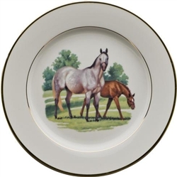 Bluegrass Dessert Plate by Julie Wear