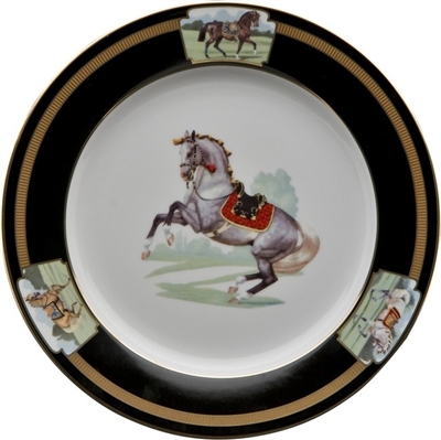 Imperial Horse Dessert Plate by Julie Wear