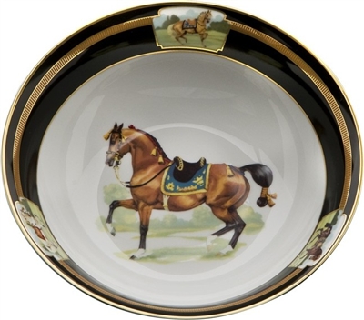 Imperial Horse Serving Bowl by Julie Wear