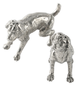 Brittany Spaniel Salt and Pepper Set - Vagabond House