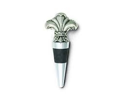 Fleur De Lis Bottle Stopper by Vagabond House