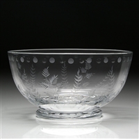 Fern Salad Bowl (9") by William Yeoward Crystal