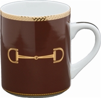Cheval Chestnut Brown Mug by Julie Wear