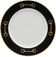 Cheval Black Salad Plate by Julie Wear