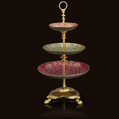 Fortuny 3-Tier Server by L'Objet