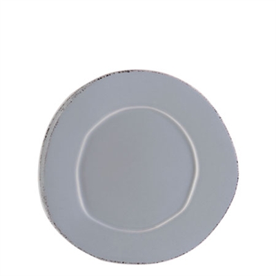 Lastra Gray Salad Plate by Vietri