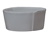 Lastra Gray Medium Serving Bowl by Vietri