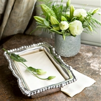 Organic Pearl Guest Napkin Box - Beatriz Ball