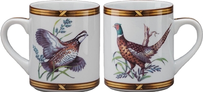 Pheasant/Quail Mug by Julie Wear