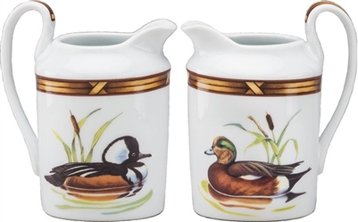 American Widgeon/Merganser Creamer by Julie Wear