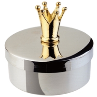 Crown Keepsake Box (1-7/8") by Salisbury Pewter