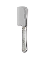 Hammered Pewter Handle Cheese Cleaver by Vagabond House