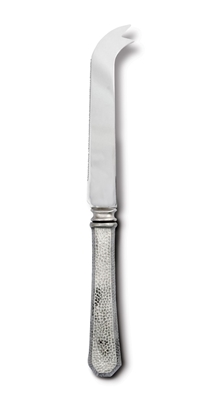 Hammered Pewter Handle Cheese Knife by Vagabond House