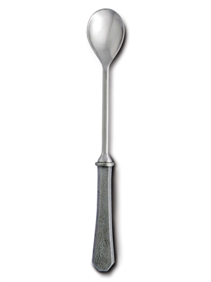 Hammered Pewter Handle Bar Spoon by Vagabond House
