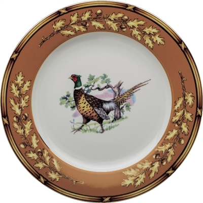 American Wildlife Pheasant Buffet Plate (12") by Julie Wear