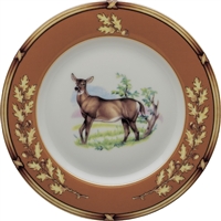 American Wildlife Doe Salad Plate (8") by Julie Wear