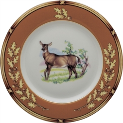 American Wildlife Doe Salad Plate (8") by Julie Wear