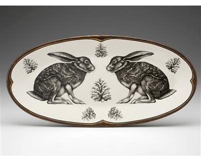 Fish Platter with Hare by Laura Zindel Design