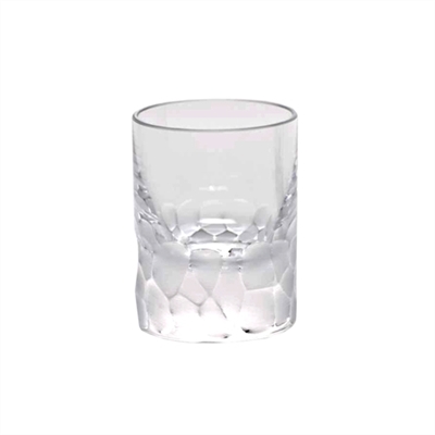 Pebbles Clear Shot Glass by Moser