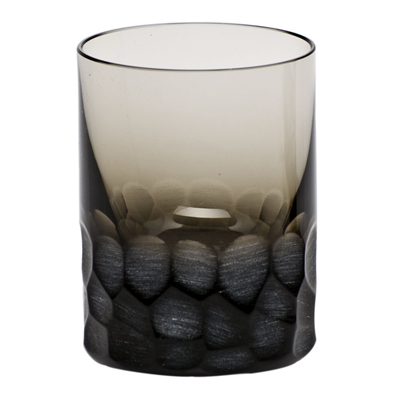 Pebbles Smoke Shot Glass by Moser