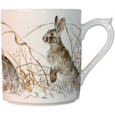 Sologne Rabbit Mug by Gien France