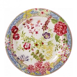 Millefleurs Dessert Plate  by Gien France