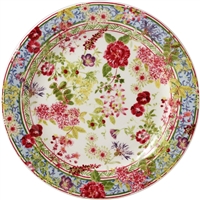 Millefleurs Canape Plate  by Gien France