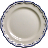 Filet Bleu Dessert Plate by Gien France