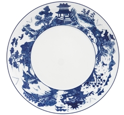 Blue Canton Service Plate by Mottahedeh