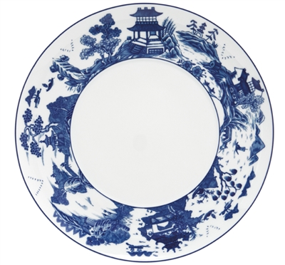 Blue Canton Service Plate by Mottahedeh